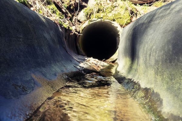 Drainage Swale Installation in Columbus